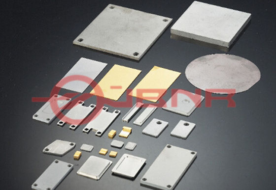 China Wolframlegierung des Kupfer-85WCu, keine leere Hitze-Spreizer für das elektronische Verpacken fournisseur